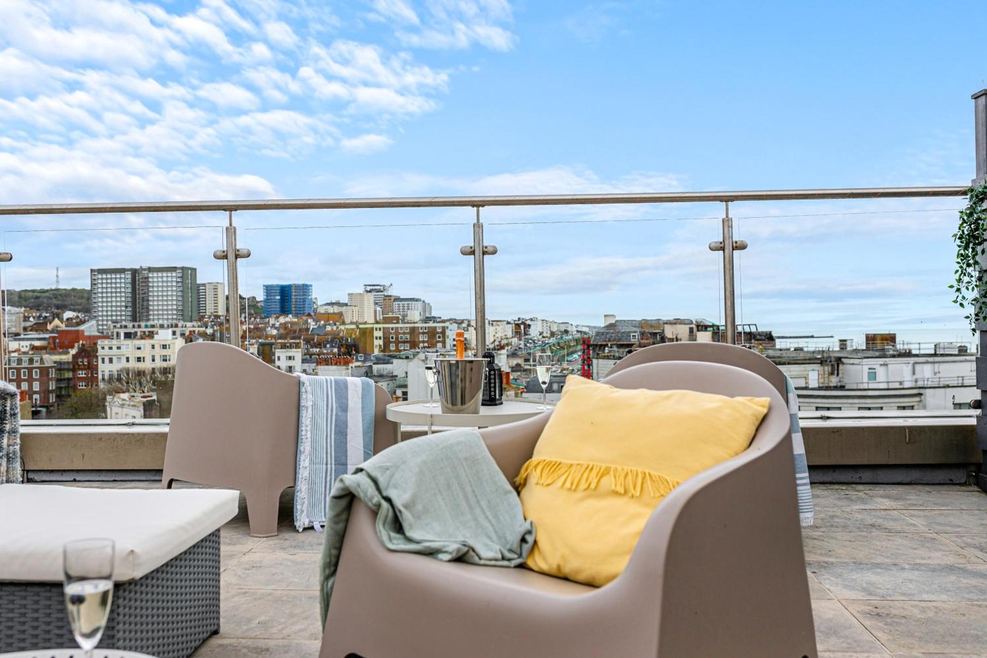 Airhost'S Brighton'S Best Green Diamond Escape With Sea Views Leilighet Eksteriør bilde