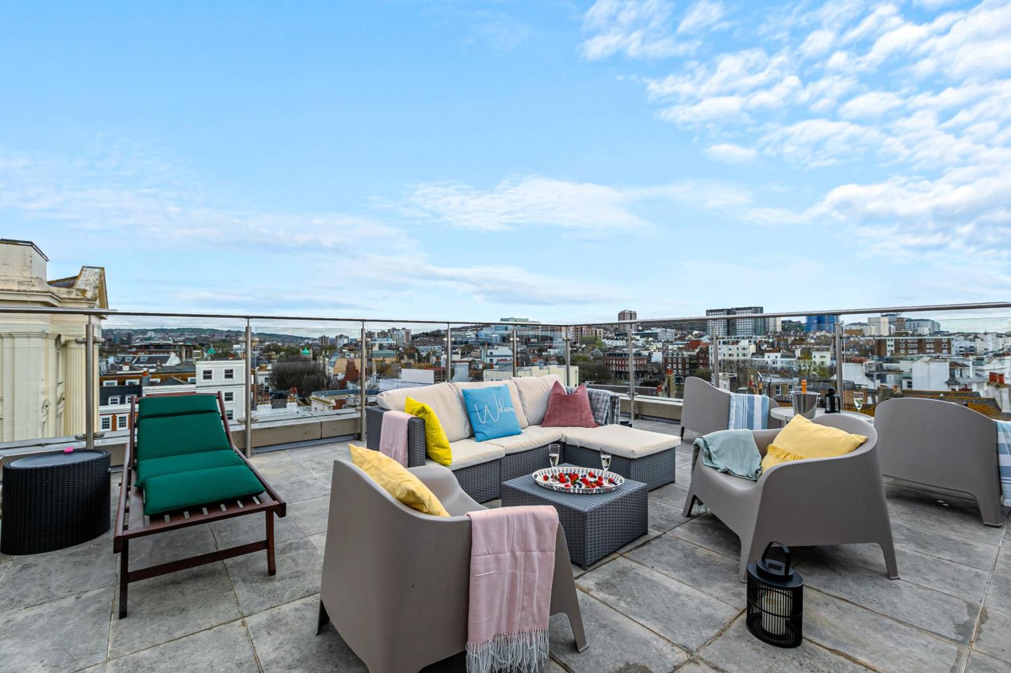 Airhost'S Brighton'S Best Green Diamond Escape With Sea Views Leilighet Eksteriør bilde