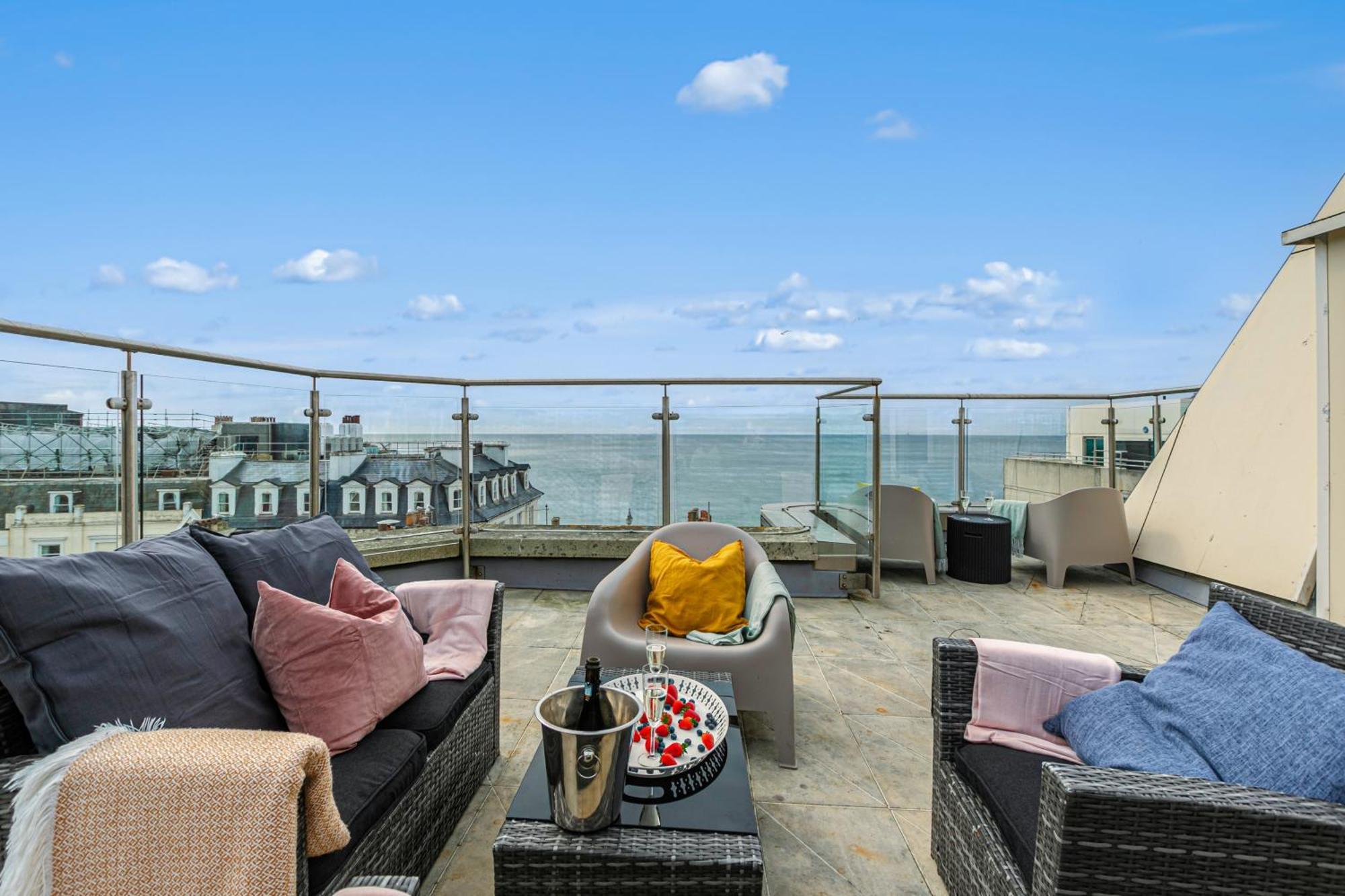 Airhost'S Brighton'S Best Green Diamond Escape With Sea Views Leilighet Eksteriør bilde